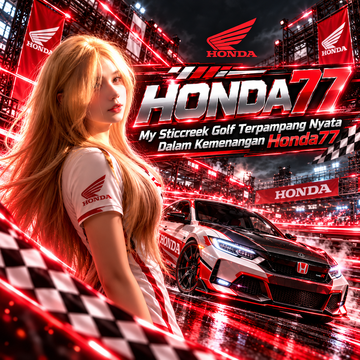 HONDA77 Banner